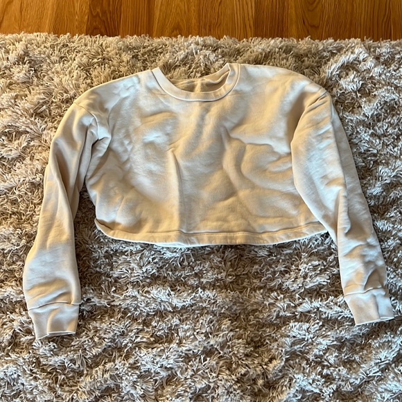 Reformation cropped boxy sweatshirt - Picture 2 of 3